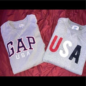 GAP and Old navy sweatshirt set